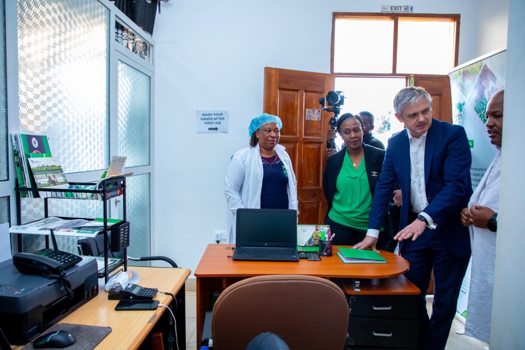 the UK Prime Minister's Trade Envoy, Lord John Walney, and the British Ambassador to Tanzania, H.E David Concar