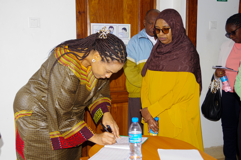 Honorable Angellah Kairuki, Advisor to the President of the United Republic of Tanzania,